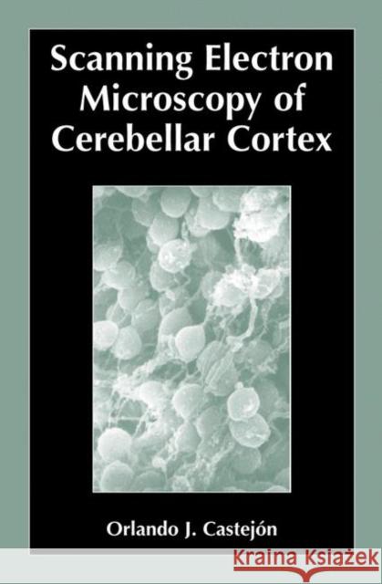 Scanning Electron Microscopy of Cerebellar Cortex Orlando J. Castejon 9780306477119 Kluwer Academic/Plenum Publishers