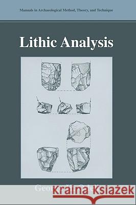 Lithic Analysis George H. Odell 9780306480676 Kluwer Academic/Plenum Publishers