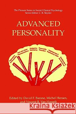 Advanced Personality David F. Barone Michel Hersen Vincent B. Va 9780306484353