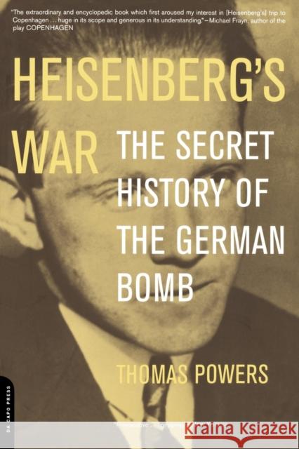 Heisenberg's War Powers, Thomas 9780306810114