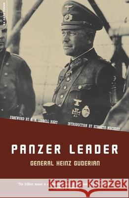 Panzer Leader Heinz Guderian Basil Henry Liddel Kenneth Macksey 9780306811012 Da Capo Press