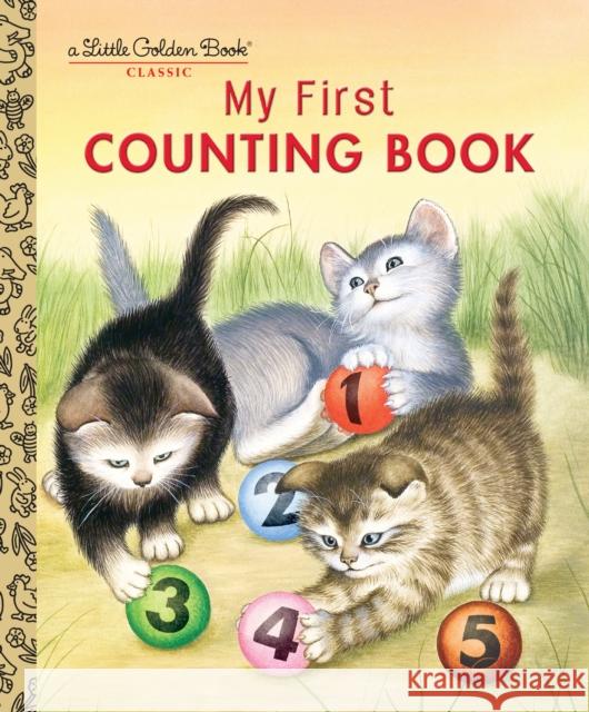 My First Counting Book Moore, Lilian 9780307020673 Golden Books
