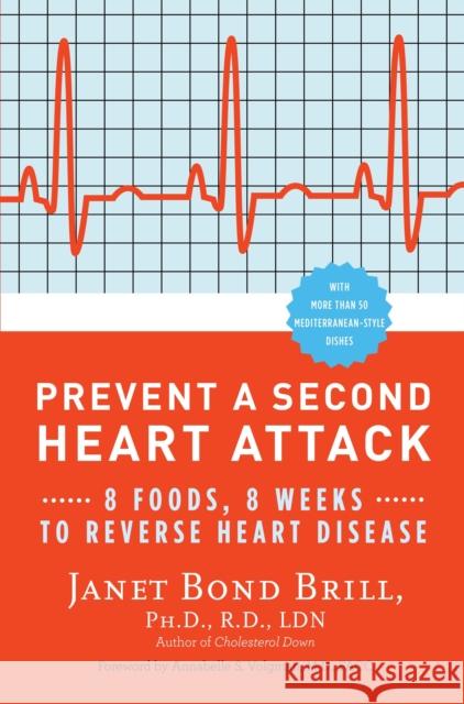 Prevent a Second Heart Attack: 8 Foods, 8 Weeks to Reverse Heart Disease Brill, Janet Bond 9780307465252 Three Rivers Press (CA)