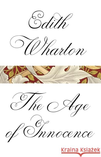 The Age of Innocence Edith Wharton 9780307949516 0