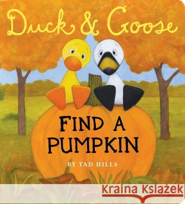 Duck & Goose, Find a Pumpkin (Oversized Board Book) Tad Hills Tad Hills 9780307981554 Schwartz & Wade Books