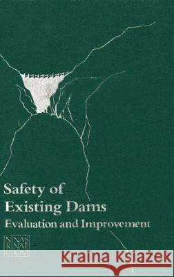 Safety of Existing Dams: Evaluation and Improvement National Research Council 9780309033879 National Academies Press