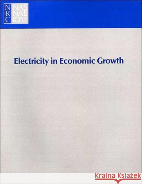Electricity in Economic Growth Committee on Electricity in Economic Growth 9780309036771 National Academies Press