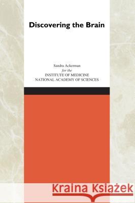 Discovering the Brain National Academy of Sciences             Institute of Medicine 9780309467995 National Academies Press