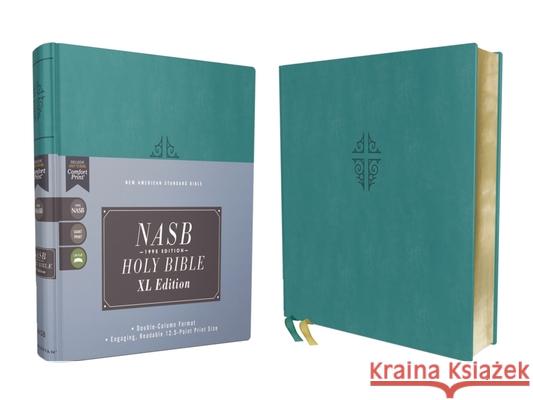 Nasb, Holy Bible, XL Edition, Leathersoft, Teal, 1995 Text, Comfort Print  9780310109419 