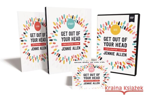 Get Out of Your Head Curriculum Kit: A Study in Philippians Jennie Allen 9780310116431 Thomas Nelson