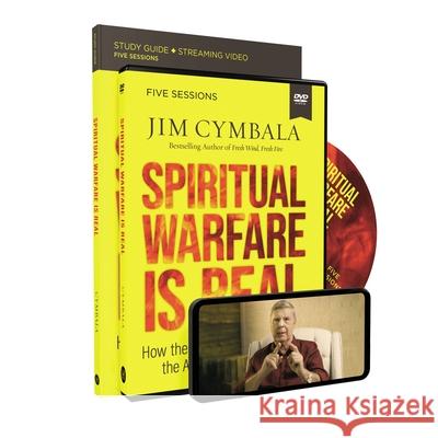 Spiritual Warfare Is Real Study Guide with DVD: How the Power of Jesus Defeats the Attacks of Our Enemy Cymbala, Jim 9780310135142 Zondervan
