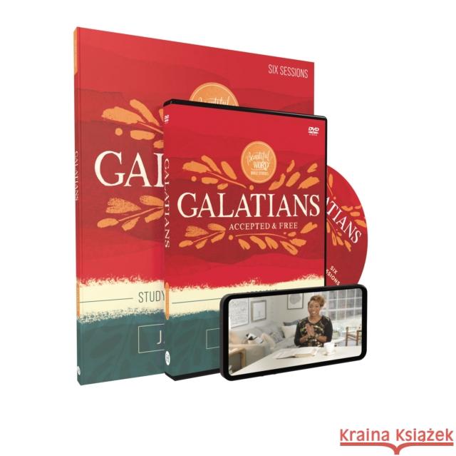 Galatians Study Guide with DVD: Accepted and Free Jada Edwards 9780310146186