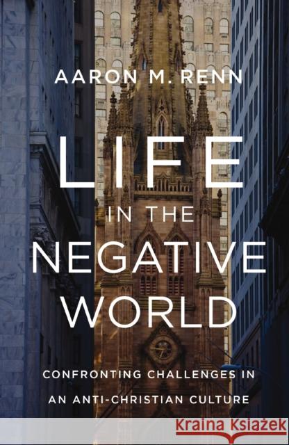 Life in the Negative World: Confronting Challenges in an Anti-Christian Culture Aaron M. Renn 9780310155157 Zondervan