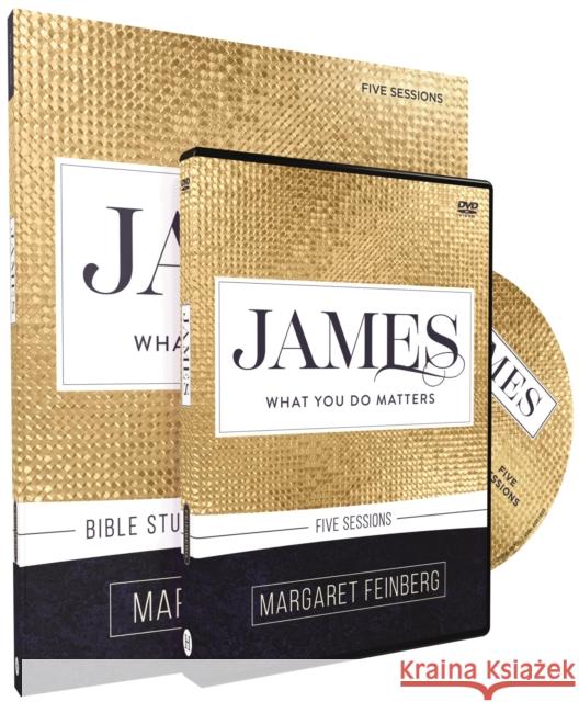 James Study Guide with DVD Margaret Feinberg 9780310167105 HarperChristian Resources