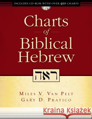 Charts of Biblical Hebrew [With CDROM] Miles V. Va Gary D. Pratico 9780310275091 Zondervan Publishing Company