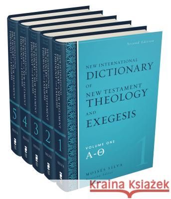 New International Dictionary of New Testament Theology and Exegesis Set Moises Silva 9780310276197 Zondervan