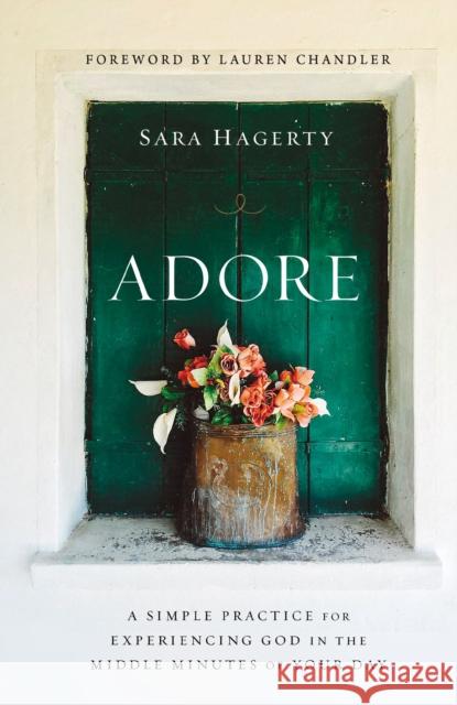 Adore: A Simple Practice for Experiencing God in the Middle Minutes of Your Day Sara Hagerty 9780310357001 Zondervan