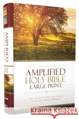 Amplified Holy Bible, Large Print, Hardcover: Captures the Full Meaning Behind the Original Greek and Hebrew  9780310444039 Zondervan