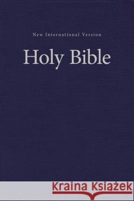 NIV, Value Pew and Worship Bible, Hardcover, Blue  9780310446224 Zondervan