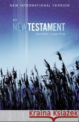 NIV, Outreach New Testament, Large Print, Paperback Zondervan 9780310446439 Zondervan