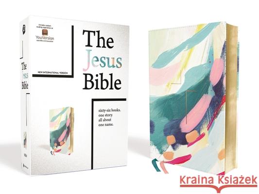 The Jesus Bible, NIV Edition, Leathersoft, Multi-Color/Teal, Comfort Print Passion                                  Louie Giglio 9780310454465 Zondervan