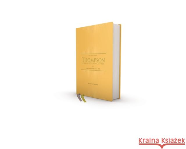 Kjv, Thompson Chain-Reference Bible, Hardcover, Yellow Gold, Red Letter, Comfort Print Thompson, Frank Charles 9780310459217 Zondervan
