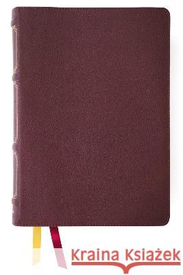 Nkjv, Thompson Chain-Reference Bible, Genuine Leather, Calfskin, Burgundy, Red Letter, Comfort Print Frank Charles Thompson Zondervan 9780310459453 Zondervan