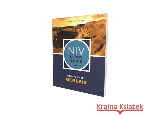 NIV Study Bible Essential Guide to Genesis, Paperback, Red Letter, Comfort Print Kenneth L. Barker Mark L. Strauss Jeannine K. Brown 9780310460404