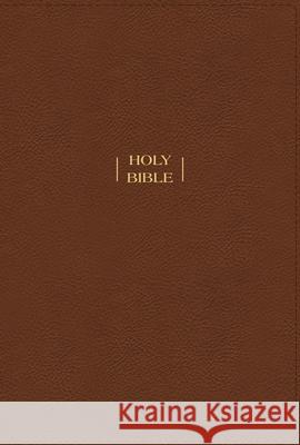 Niv, Wide Margin Bible, Leathersoft, Brown, Red Letter, Comfort Print Zondervan 9780310461050