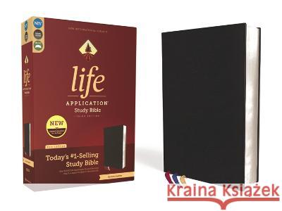 Niv, Life Application Study Bible, Third Edition, Genuine Leather, Cowhide, Black, Art Gilded Edges, Red Letter Zondervan 9780310461142 Zondervan