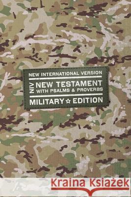Niv, New Testament with Psalms and Proverbs, Military Edition, Compact, Paperback, Military Camo, Comfort Print Zondervan 9780310461272 Zondervan