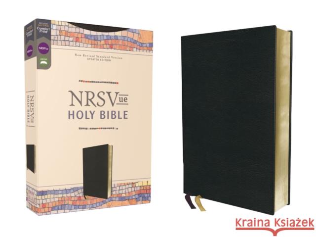 NRSVue, Holy Bible, Leathersoft, Black, Comfort Print Zondervan 9780310461432 Zondervan