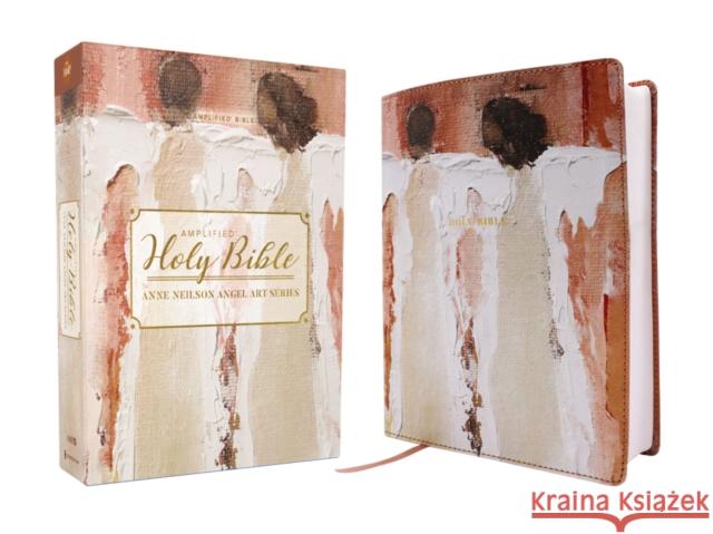 Amplified Holy Bible, Anne Neilson Angel Art Series, Leathersoft, Blush  9780310461586 Zondervan