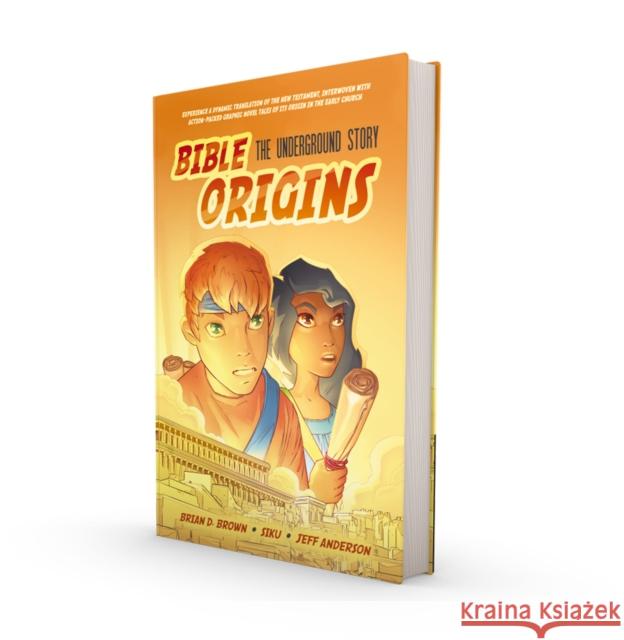 Bible Origins (New Testament + Graphic Novel Origin Stories), Hardcover, Orange  9780310463481 Zondervan