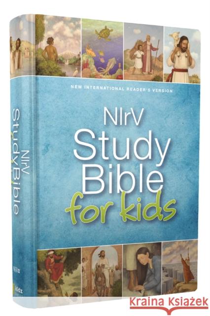 NIrV, Study Bible for Kids, Hardcover Zonderkidz 9780310744030