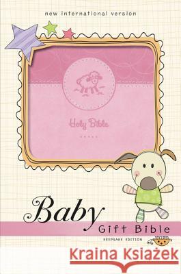 Niv, Baby Gift Bible, Holy Bible, Leathersoft, Pink, Red Letter, Comfort Print: Keepsake Edition Zondervan 9780310764236