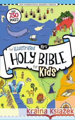 Nirv, the Illustrated Holy Bible for Kids, Hardcover, Full Color, Comfort Print: Over 750 Images  9780310765790 Zonderkidz