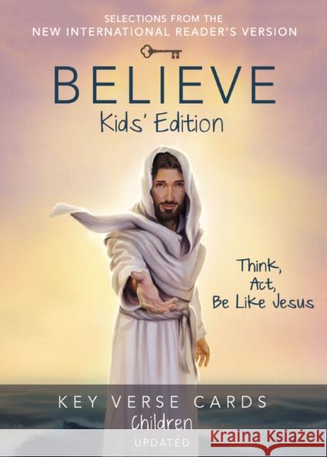 Believe Key Verse Cards: Children Zondervan Publishing 9780310886457 Zondervan