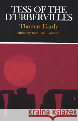 Tess of the d'Urbervilles Thomas Hardy John Paul Riquelme 9780312106881 Bedford Books