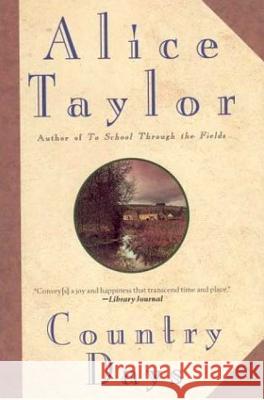 Country Days Alice Taylor 9780312141028