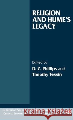 Cspr;religion and Hume's Legacy Phillips, D. Z. 9780312225261 Palgrave MacMillan