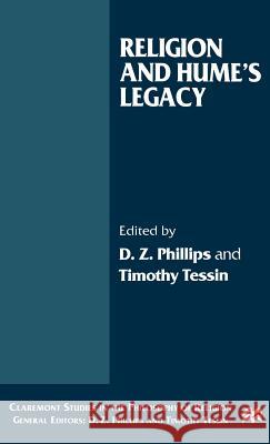 Cspr;religion and Hume's Legacy Phillips, D. Z. 9780312225261 Palgrave MacMillan
