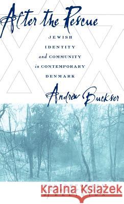 After the Rescue: Jewish Identity and Community in Contemporary Denmark Buckser, A. 9780312239459 Palgrave MacMillan