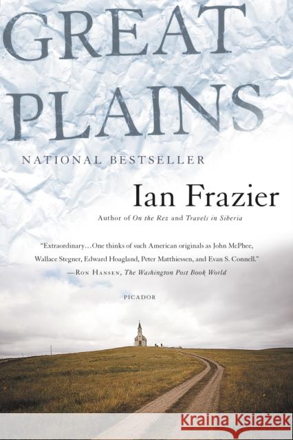 Great Plains Ian Frazier 9780312278502 Picador USA