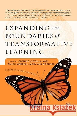 Expanding the Boundaries of Transformative Learning : Essays on Theory and Praxis Edmund O'Sullivan Amish Morrell Mary A. O'Connor 9780312295073 