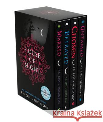 House of Night Set: Marked, Betrayed, Chosen, Untamed [With Poster] P. C. Cast Kristin Cast 9780312372132 St. Martin's Griffin