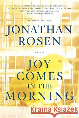Joy Comes in the Morning Jonathan Rosen 9780312424275