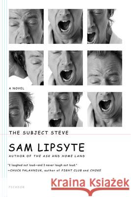 The Subject Steve Sam Lipsyte 9780312429973