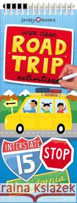 Wipe Clean Road Trip Activities Roger Priddy 9780312528225 Priddy Books