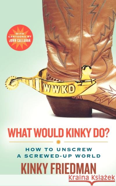What Would Kinky Do?: How to Unscrew a Screwed-Up World Friedman, Kinky 9780312561048 St. Martin's Griffin
